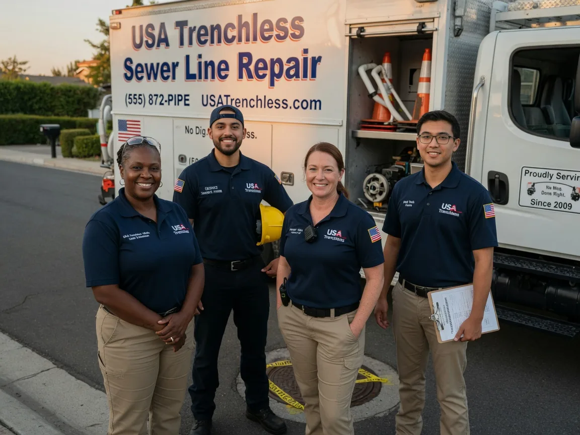 Sewer Line Repair company in Ecru, MS
